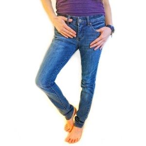 🌲3/$20 Super Skinny Low Waist “So Authentic” Brand Blue Jeans 28 / 5